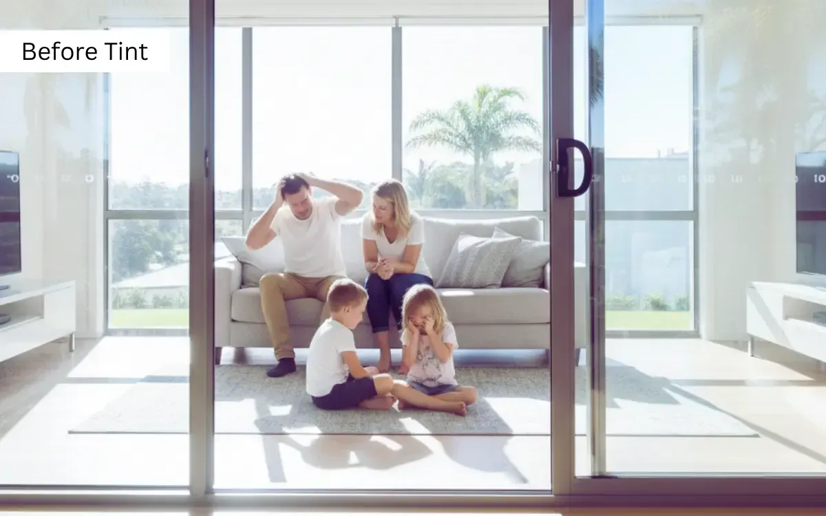 Home window tinting Townsville residential glass installation