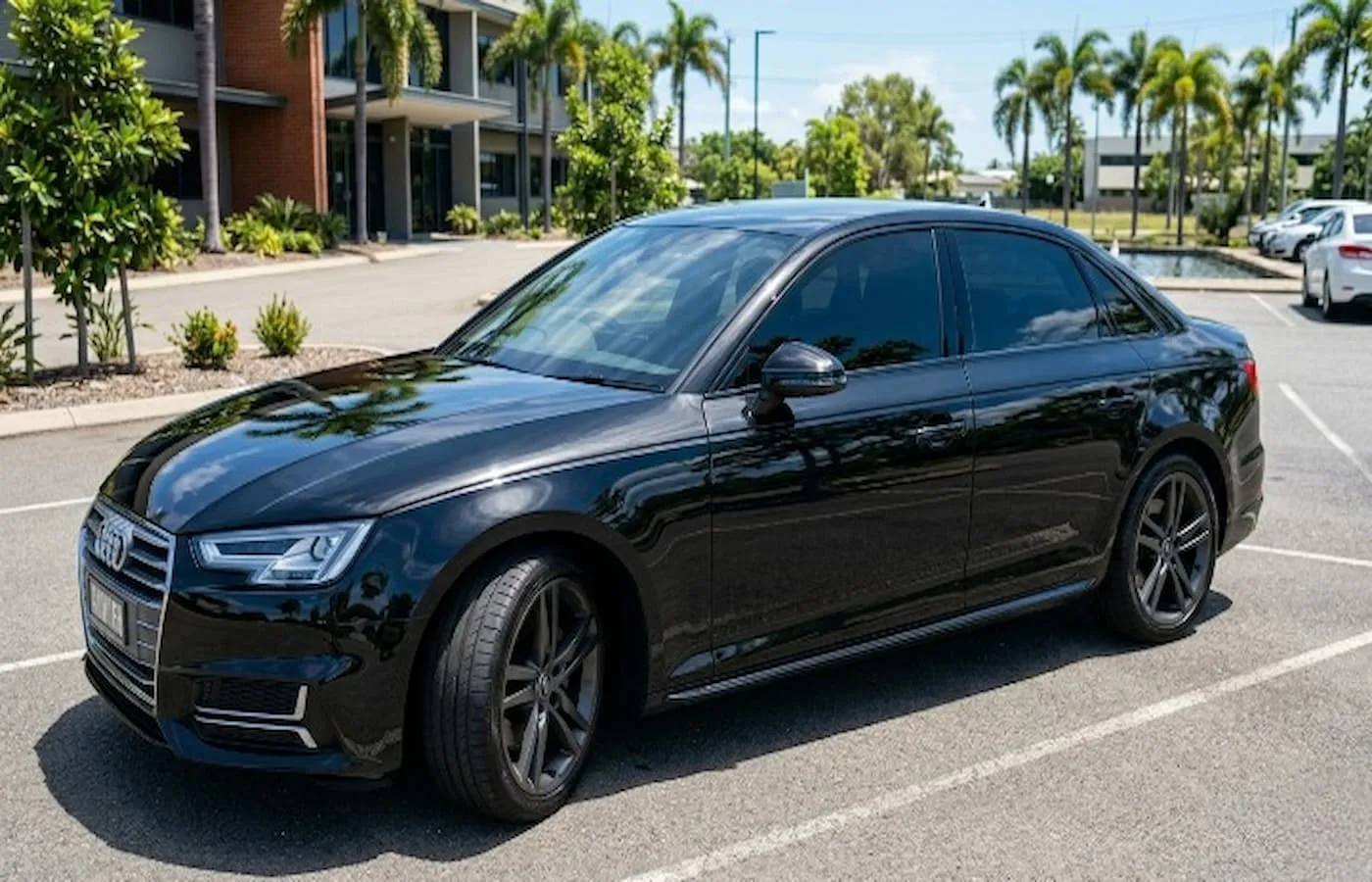 Professional car window tinting service in Townsville
