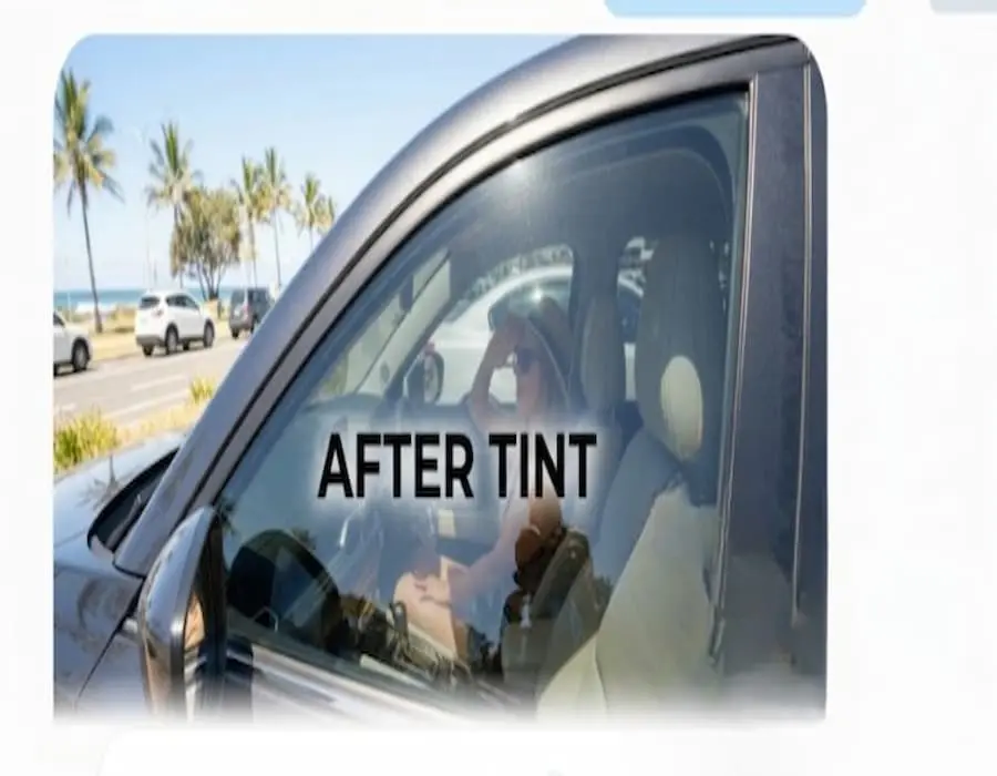 Home window tinting before and after — ceramic film Townsville QLD