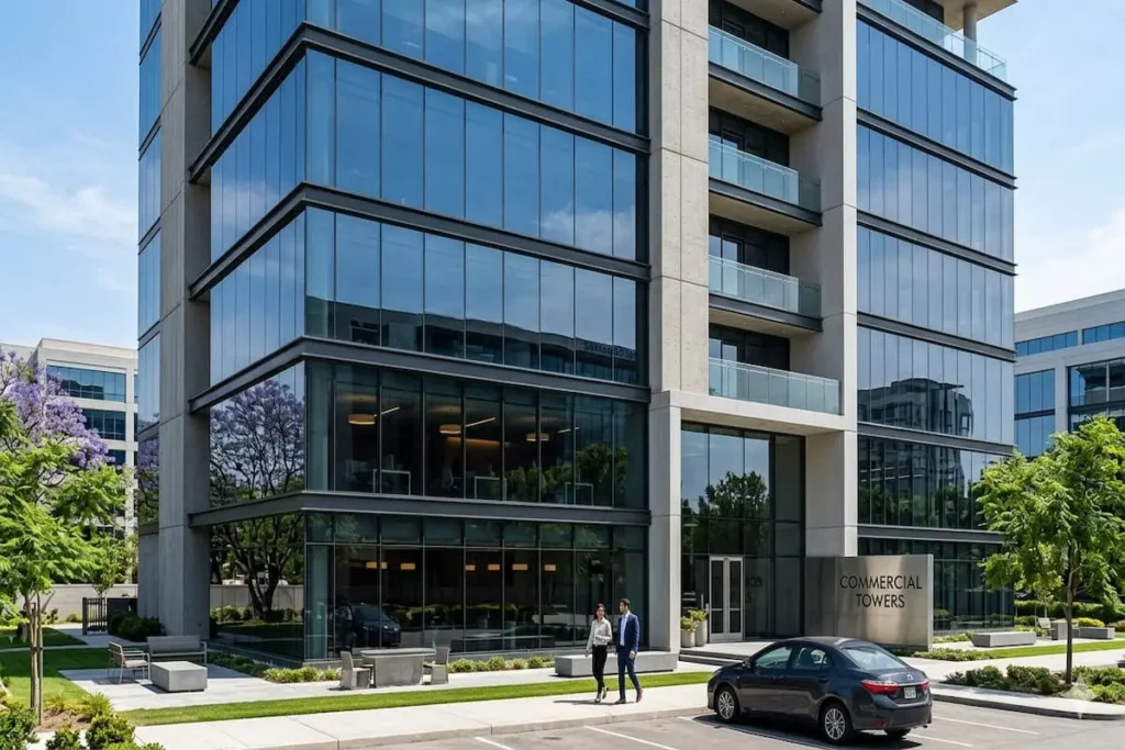 Professional commercial window tinting services in Townsville for offices and buildings